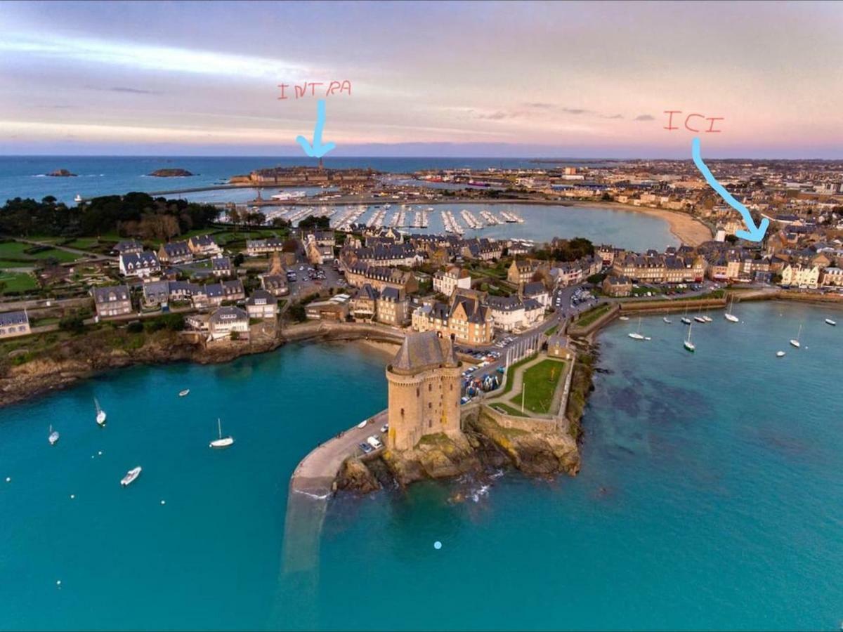 3 Pieces A 50 Metres Du Bord De Mer Saint-Malo Exterior photo